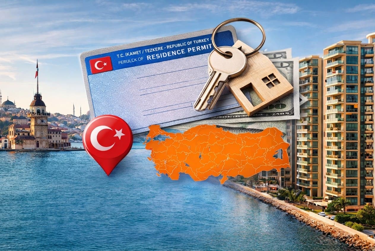 2026 yılında Türkiye'de oturma izni için açık ve kapalı alanlar